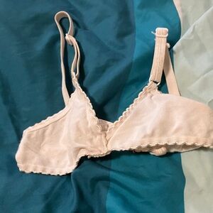 Chic White Kids Bralette